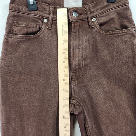 Everlane The Original Cheeky Jean Women Size 26 Crop Straight Leg High-Rise - Picture 6 of 13